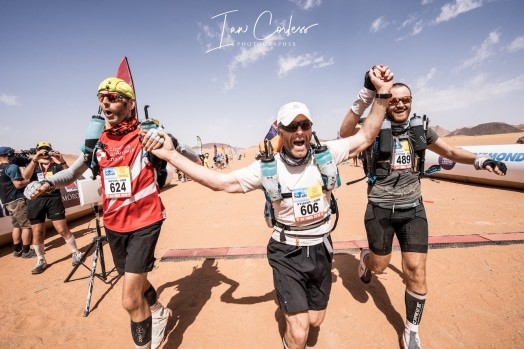 Director has successfully completed running the 34th edition of the Marathon des Sables